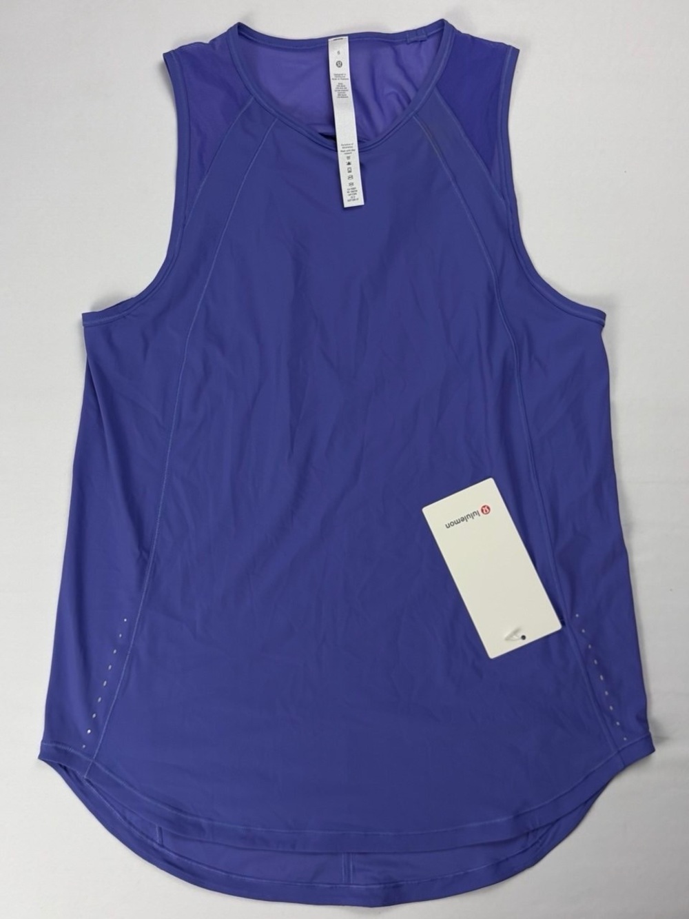 NWT lululemon Sculpt Tank Top Charged Indigo Purple Size 6
